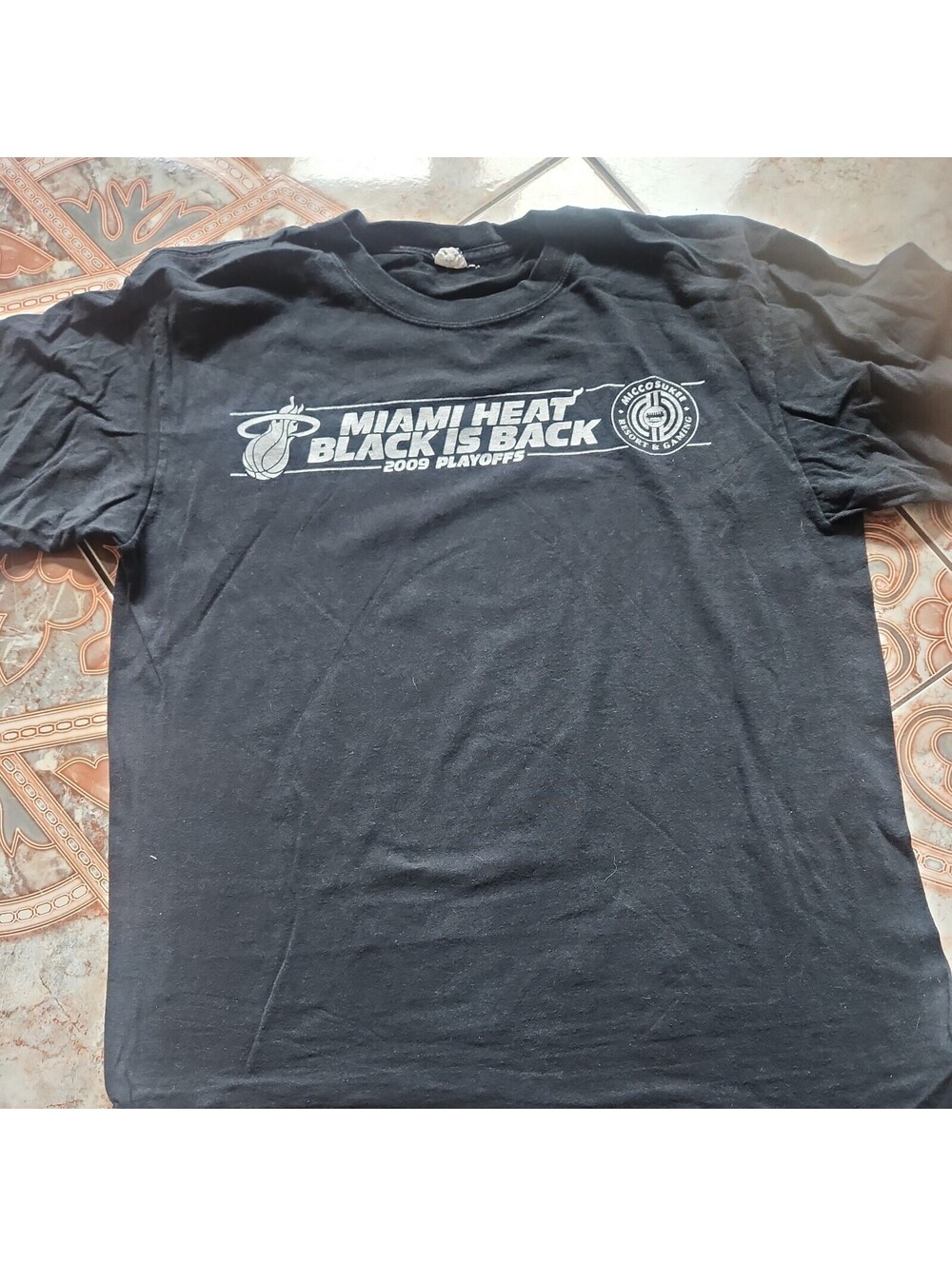 Miami Heat Black Is Back 2009 Black Large